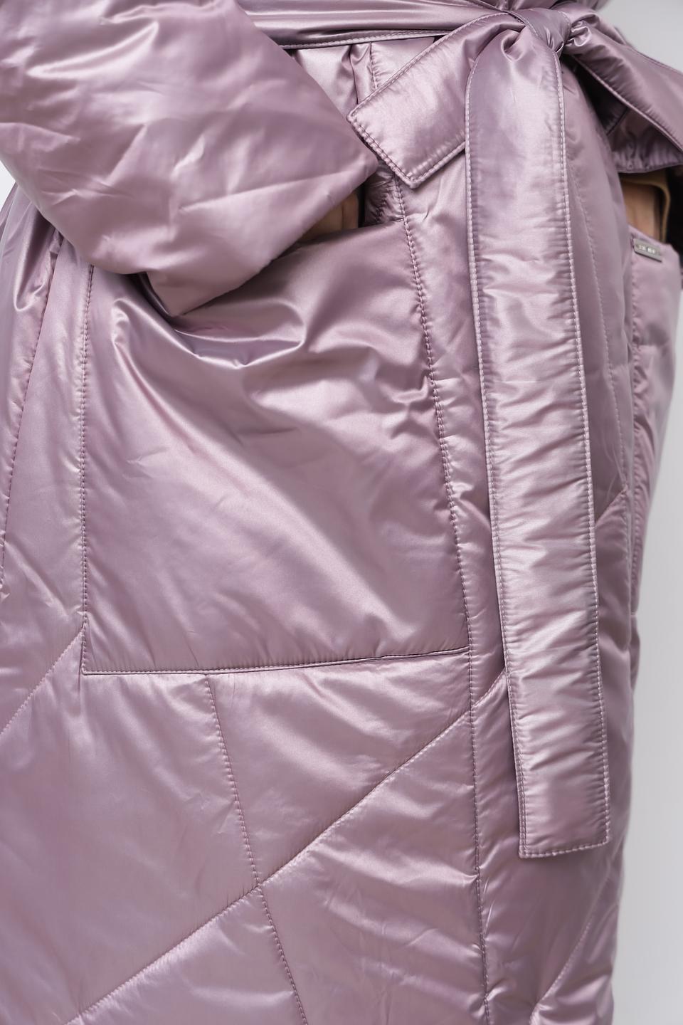 Пальто Beatris стеганое лавандовое