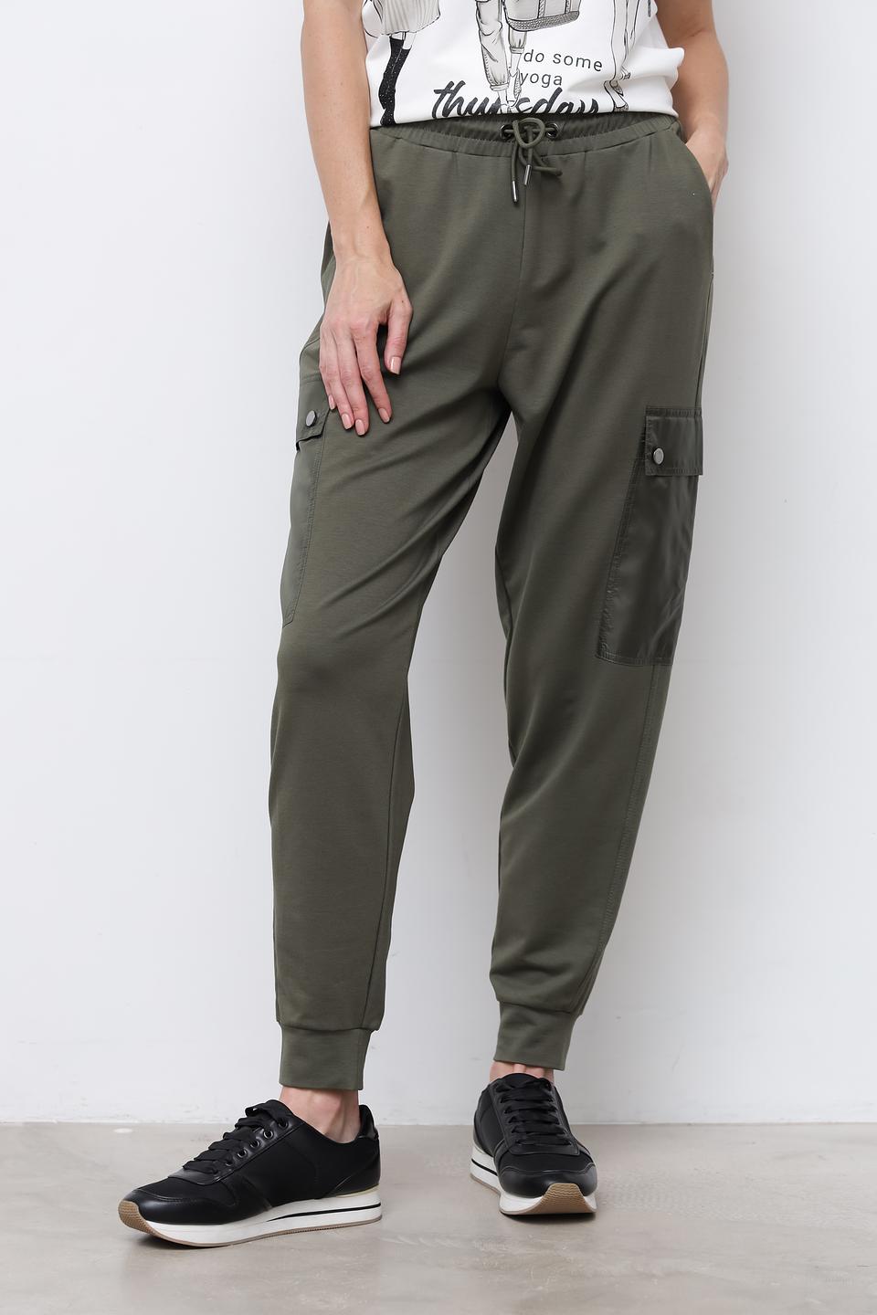 Брюки трикотажные Margittes хаки