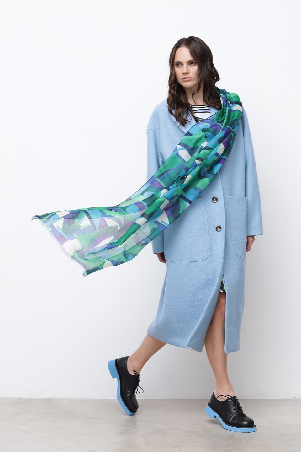 Шарф Rabe collection с абстрактным принтом