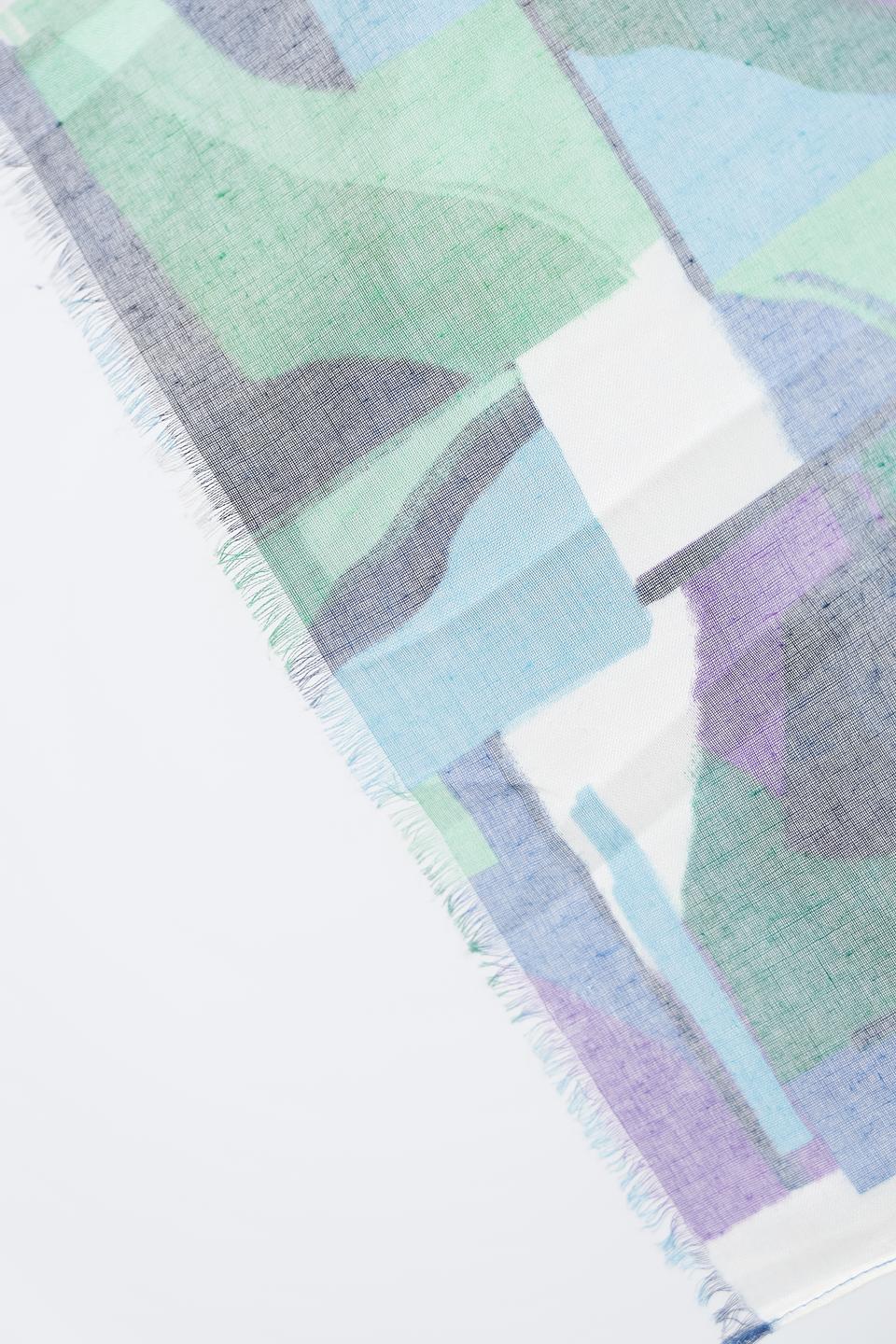 Шарф Rabe collection с абстрактным принтом