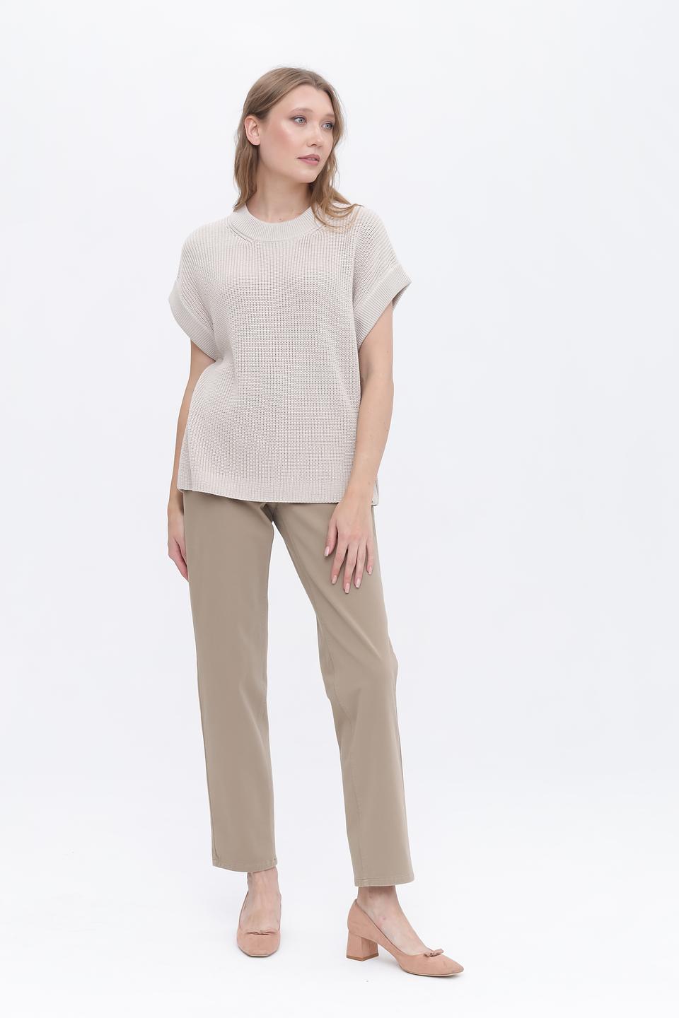 Жилет Lecomte бежевый