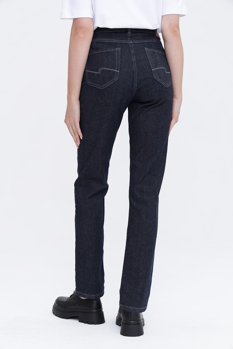Джинсы Angels прямого кроя тёмно-синие
