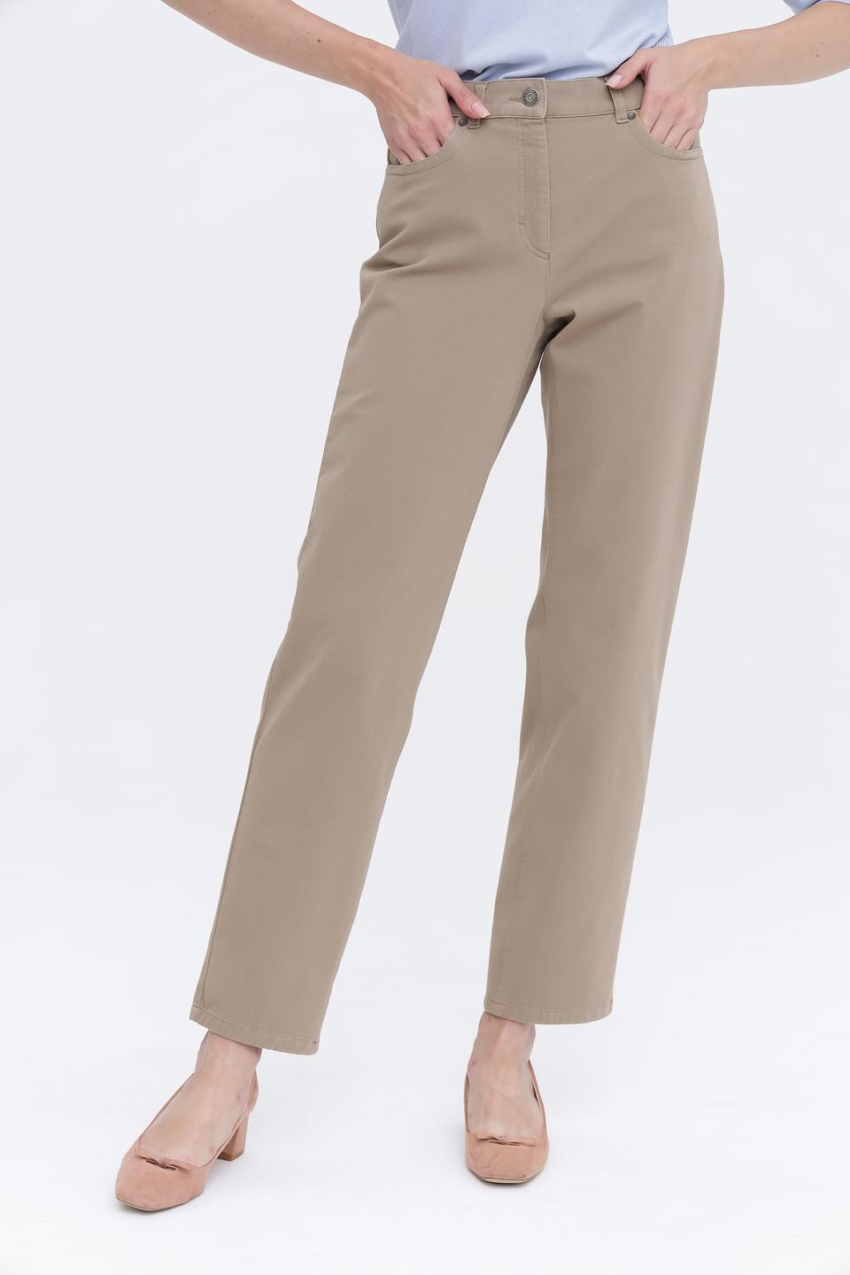 Джинсы Zerres бежевые прямые