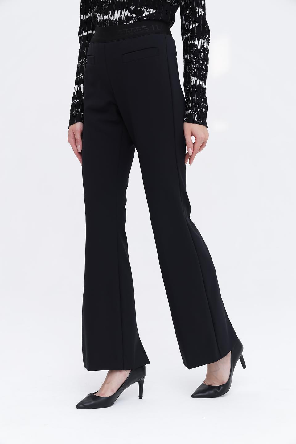 Брюки Zerres клёш чёрные
