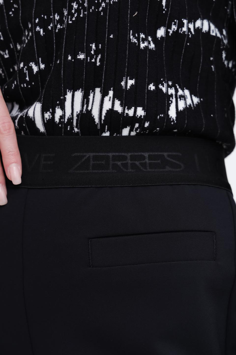 Брюки Zerres клёш чёрные