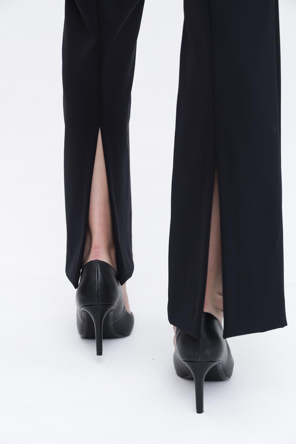 Брюки Zerres клёш чёрные