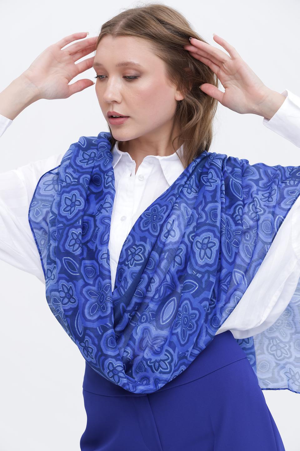 Шарф Bianca с цветочным принтом