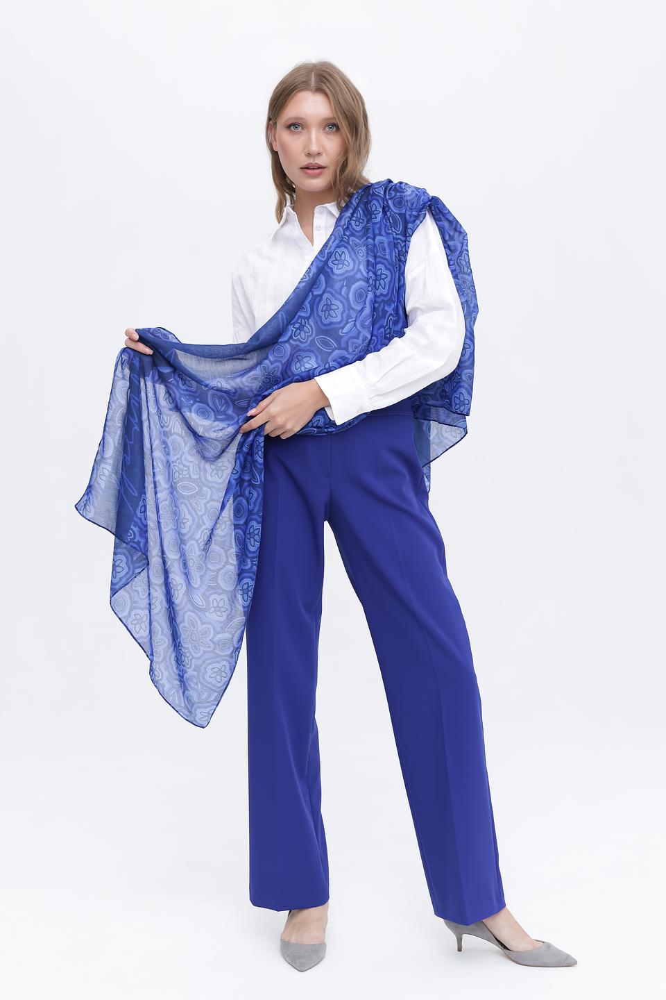 Шарф Bianca с цветочным принтом