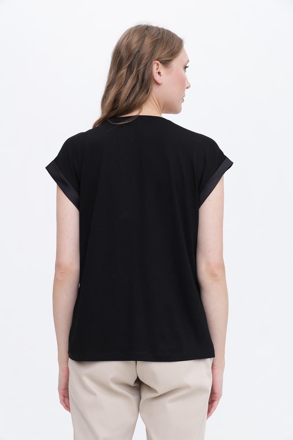 Блуза Taifun с растительным принтом