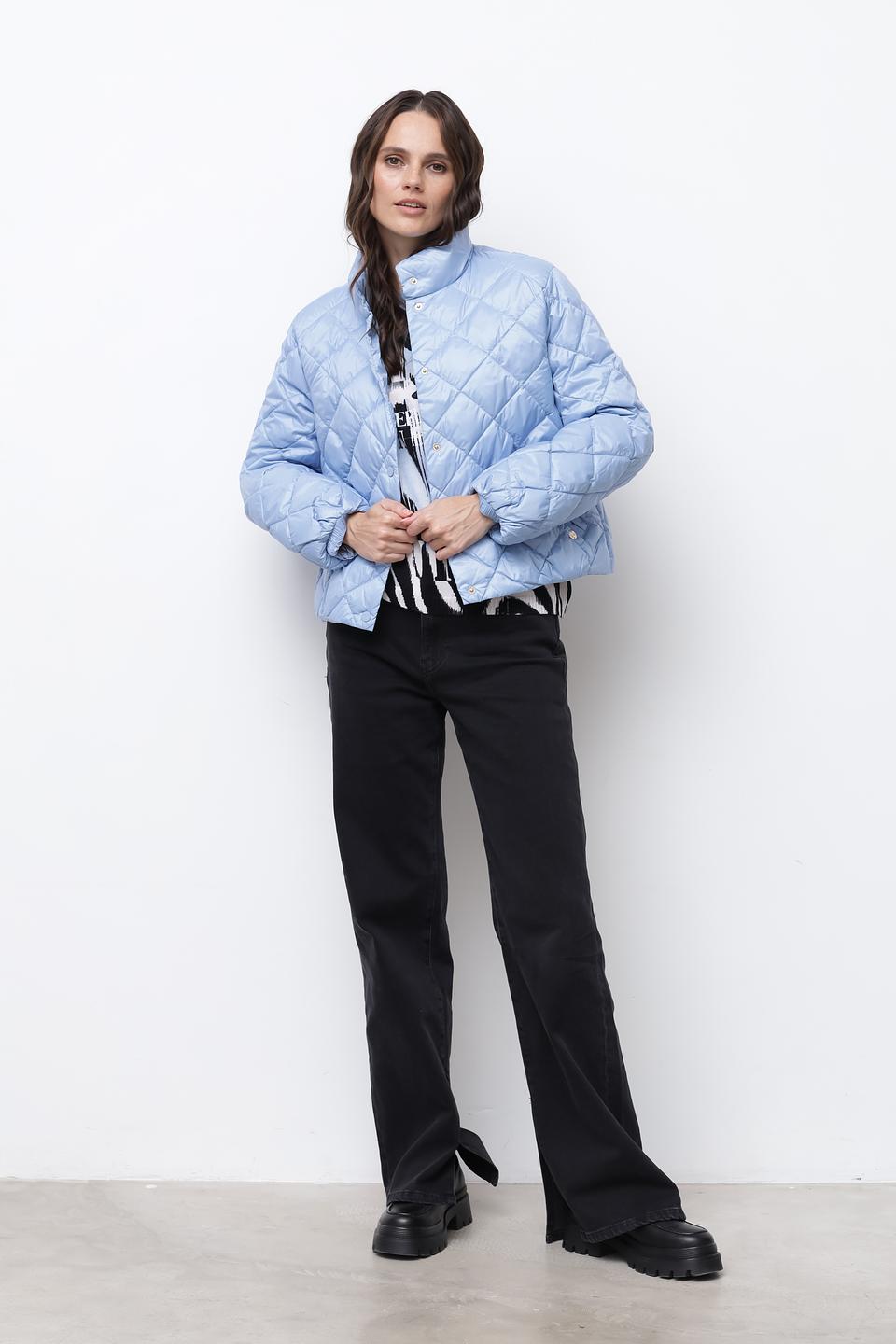 Куртка Marc Cain стеганая голубая