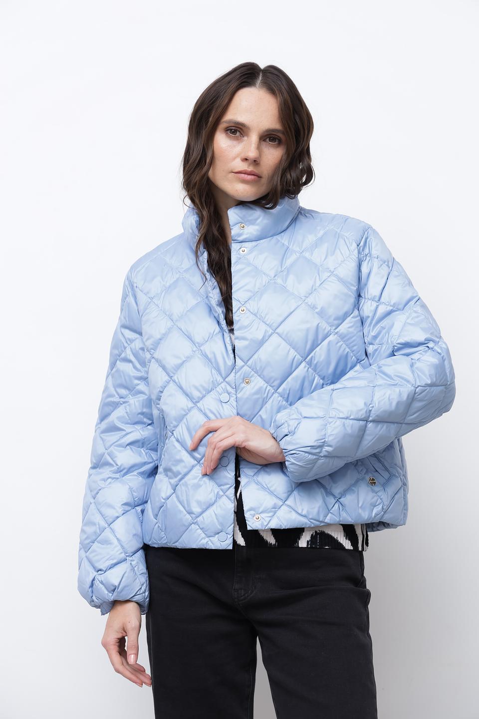 Куртка Marc Cain стеганая голубая