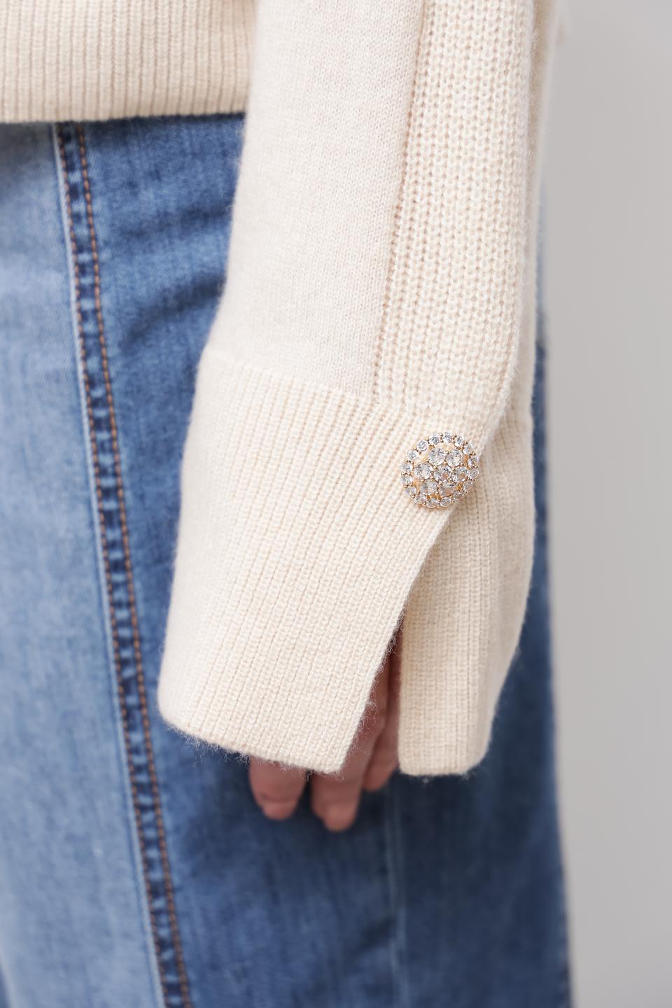 Пуловер Marc Cain бежевый