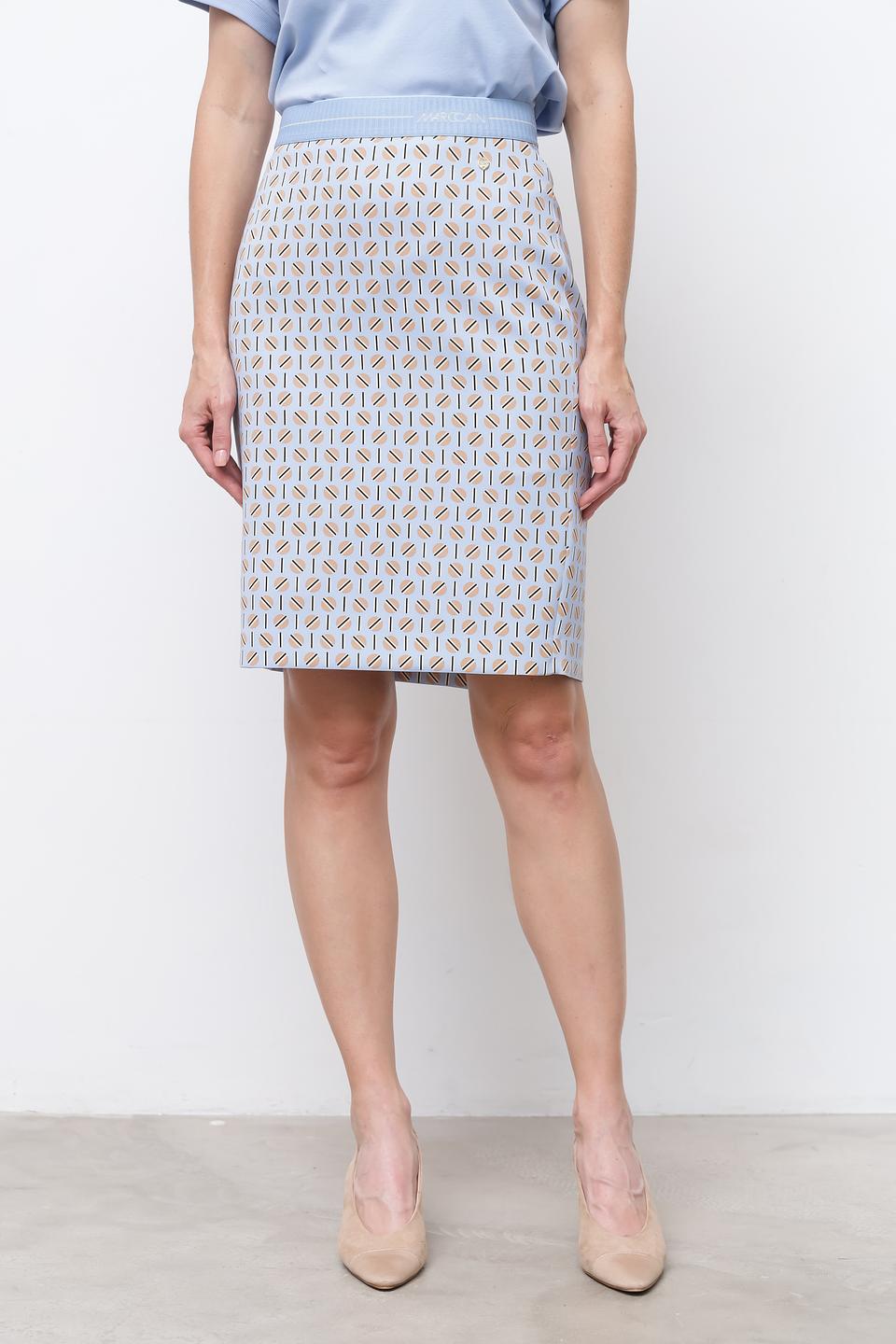 Юбка Marc Cain с геометрическим принтом