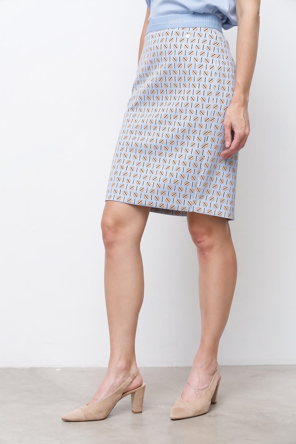 Юбка Marc Cain с геометрическим принтом