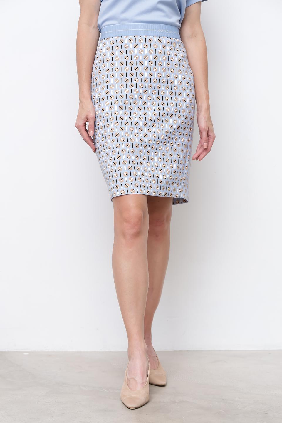 Юбка Marc Cain с геометрическим принтом