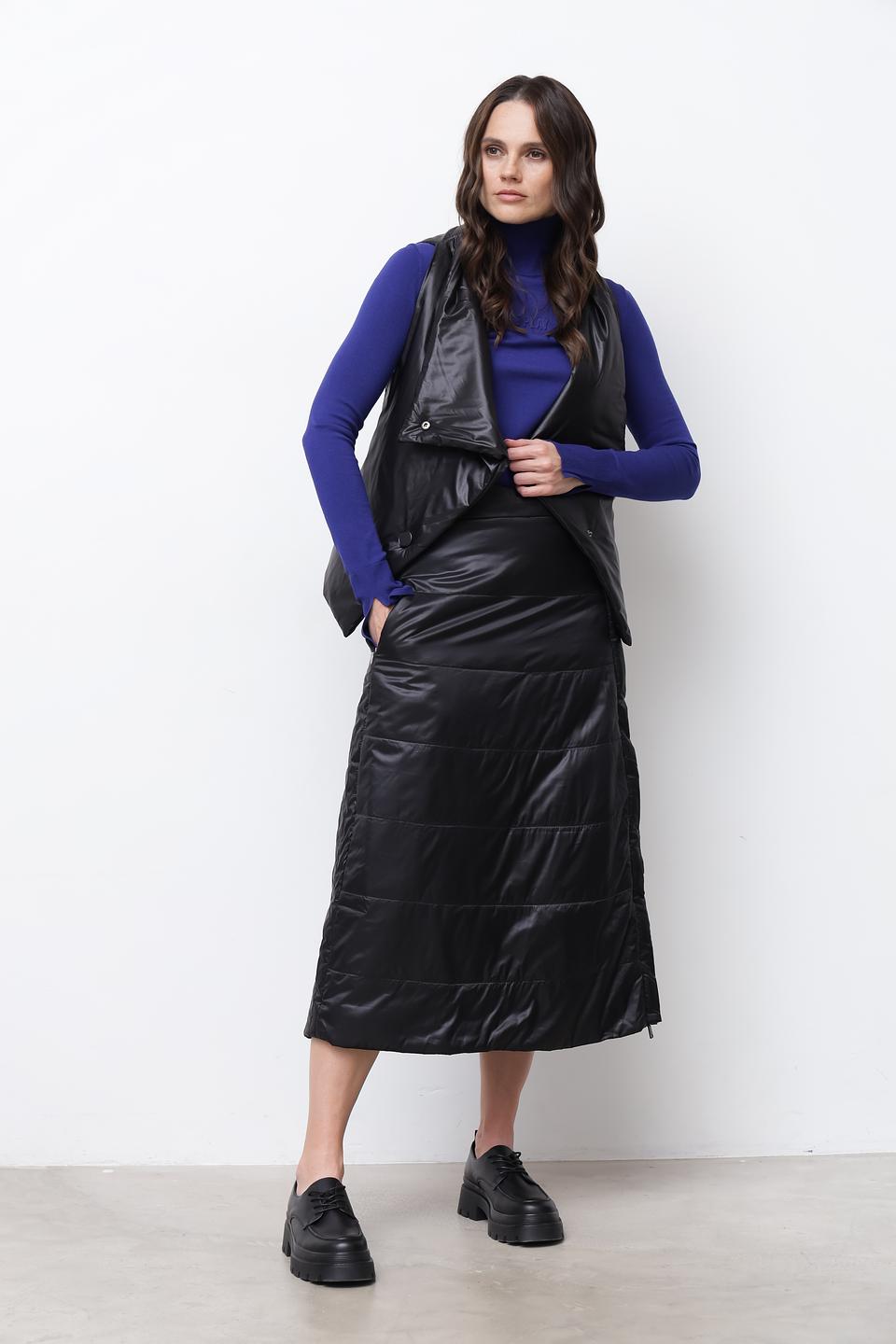 Жилет Beatris стеганый черный