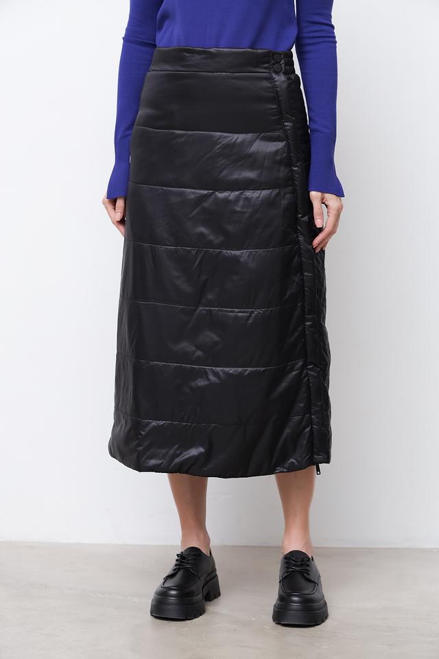 Юбка Beatris стеганая черная