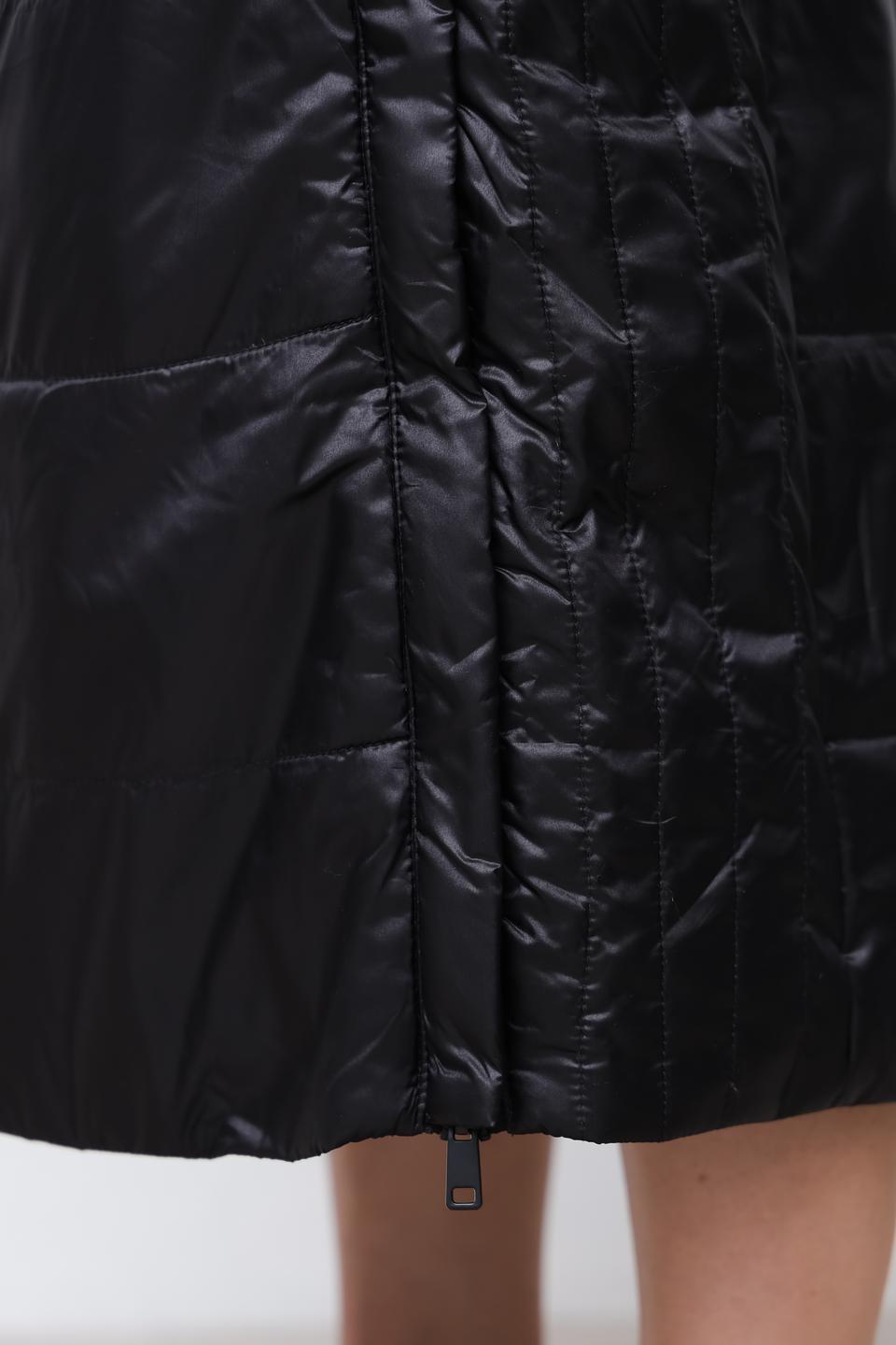 Юбка Beatris стеганая черная