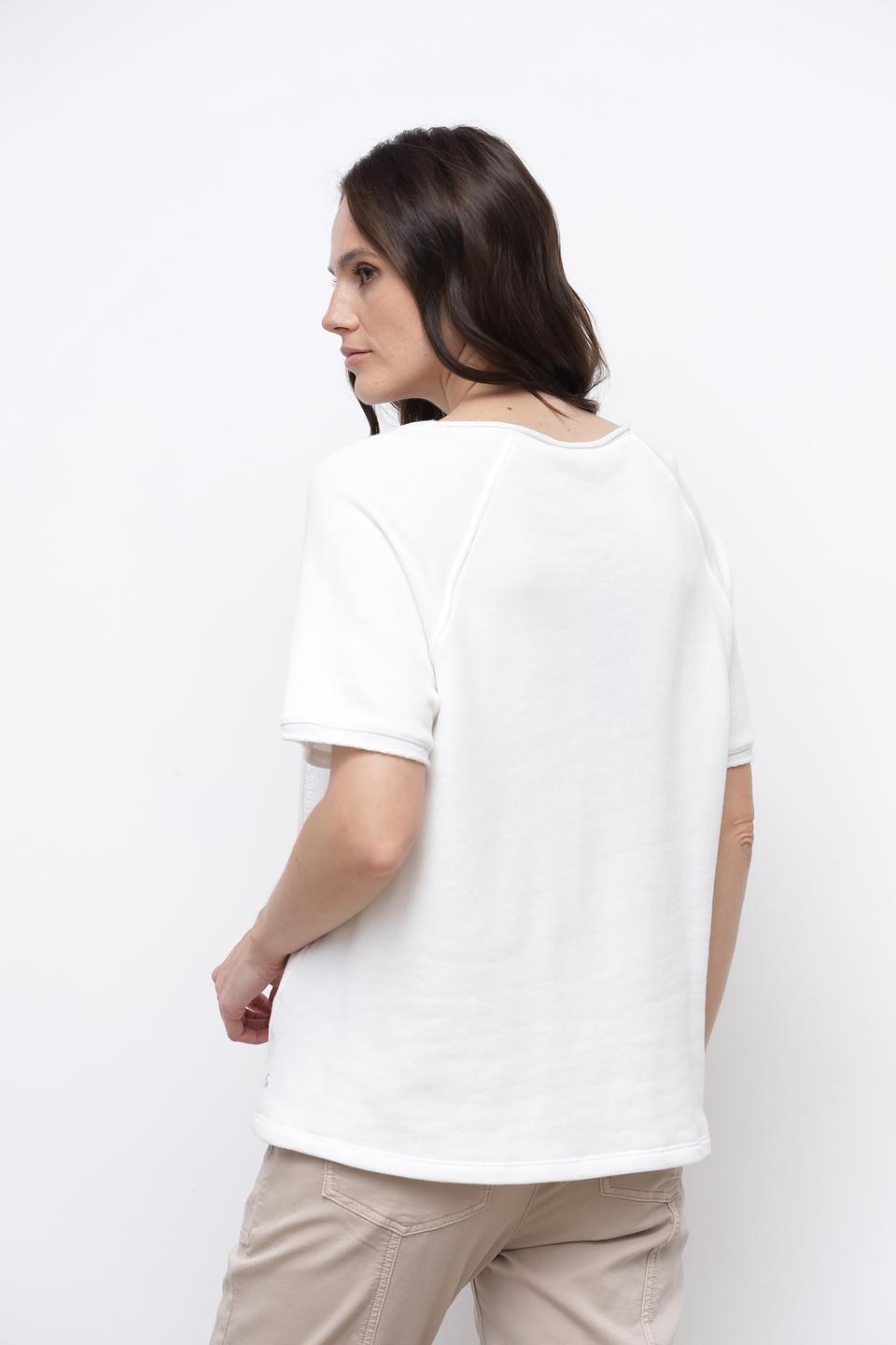 Футболка Monari с принтом белый