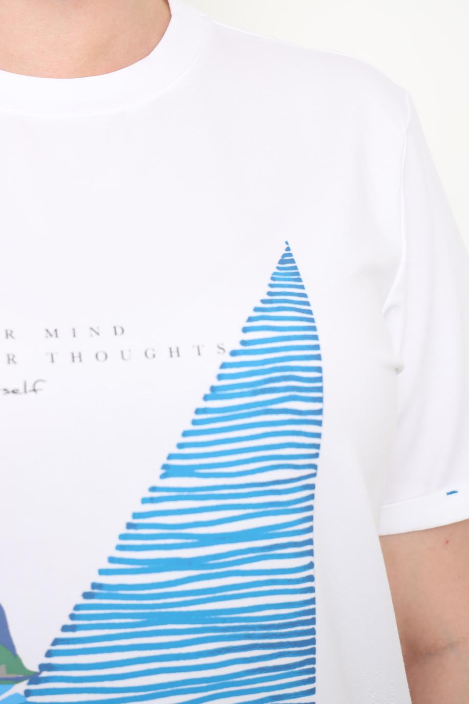 Футболка Be Yourself с принтом