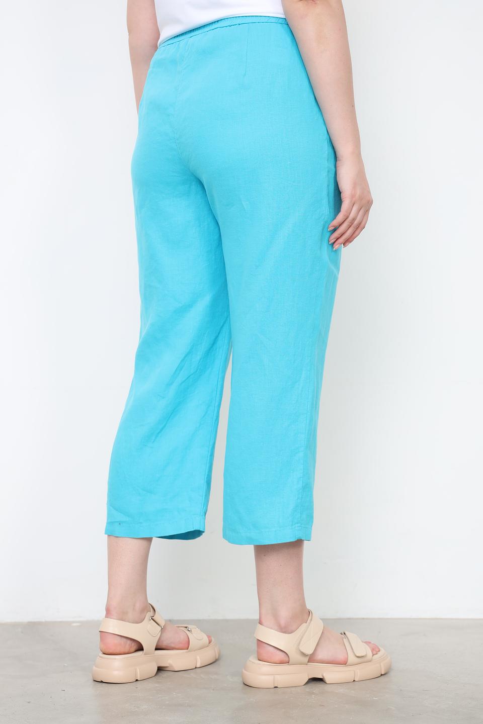 Брюки кюлоты Erfo бирюзовые