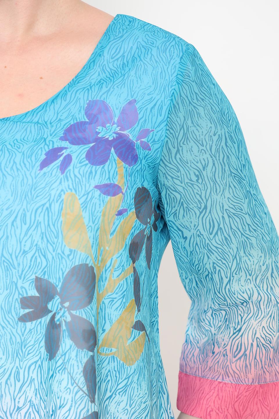 Блуза Samoon с цветочным принтом