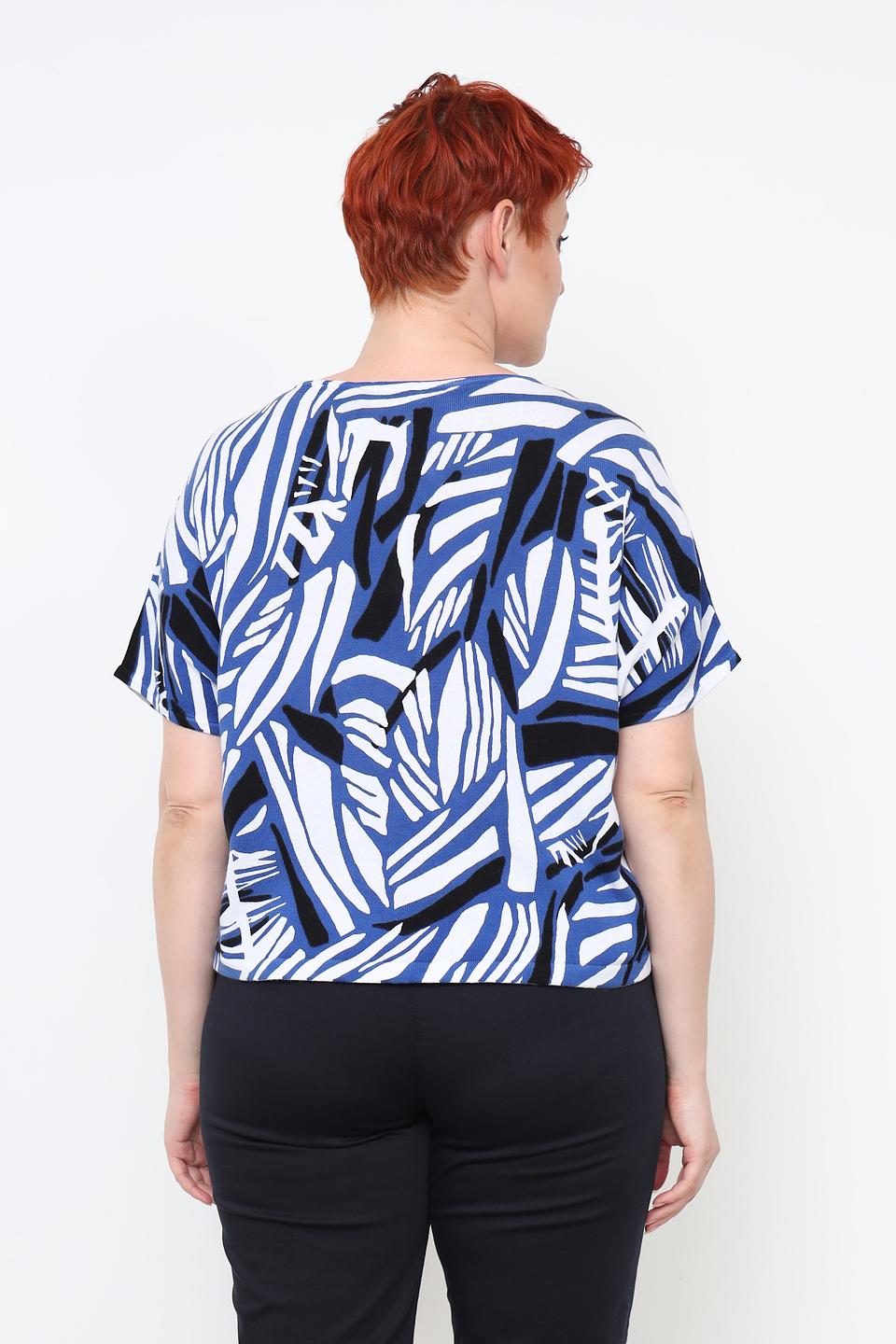 Блуза Samoon с абстрактным принтом