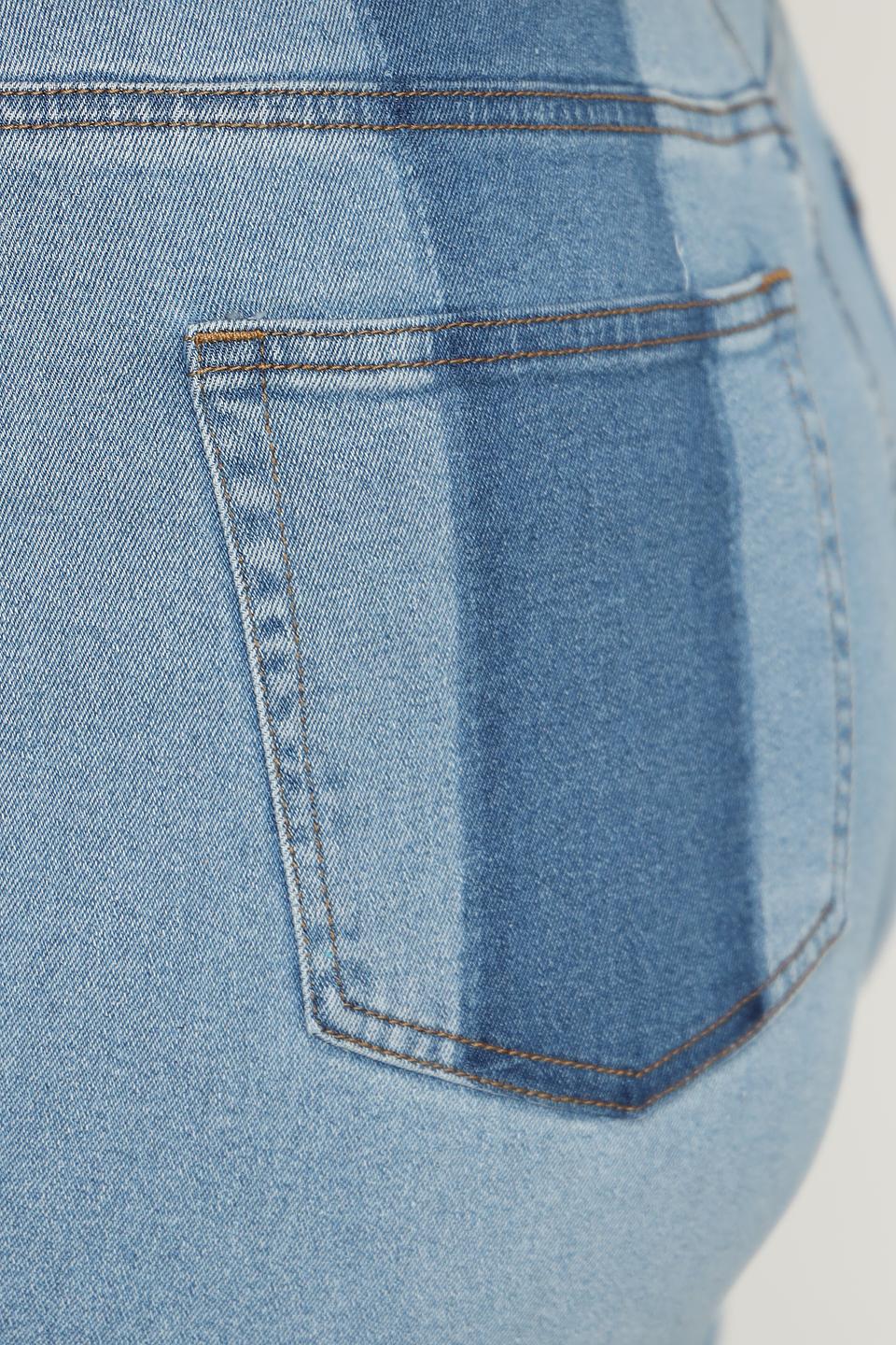 Джинсы Taifun комбинированные голубые