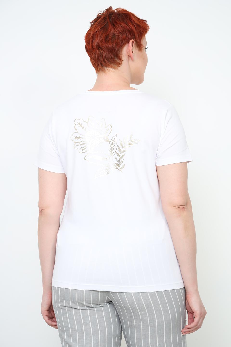 Футболка Taifun с цветочным принтом