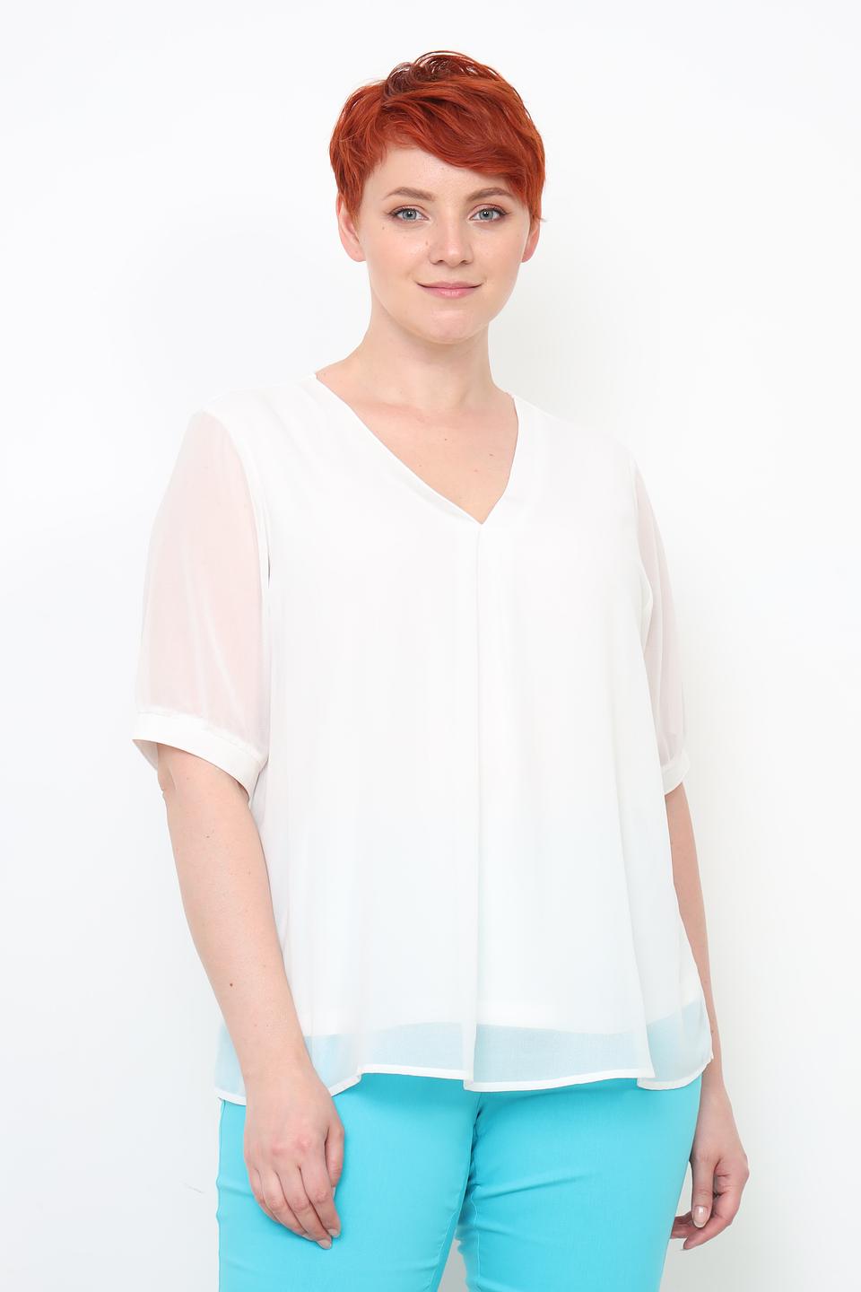 Блуза Via Appia DUE белая