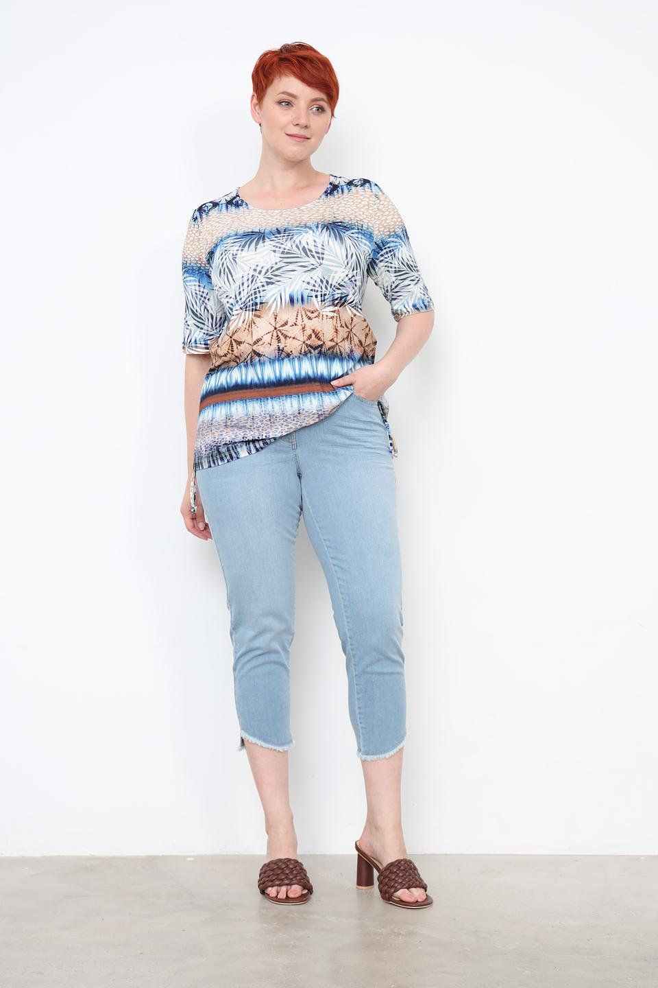 Джинсы Via Appia DUE голубые