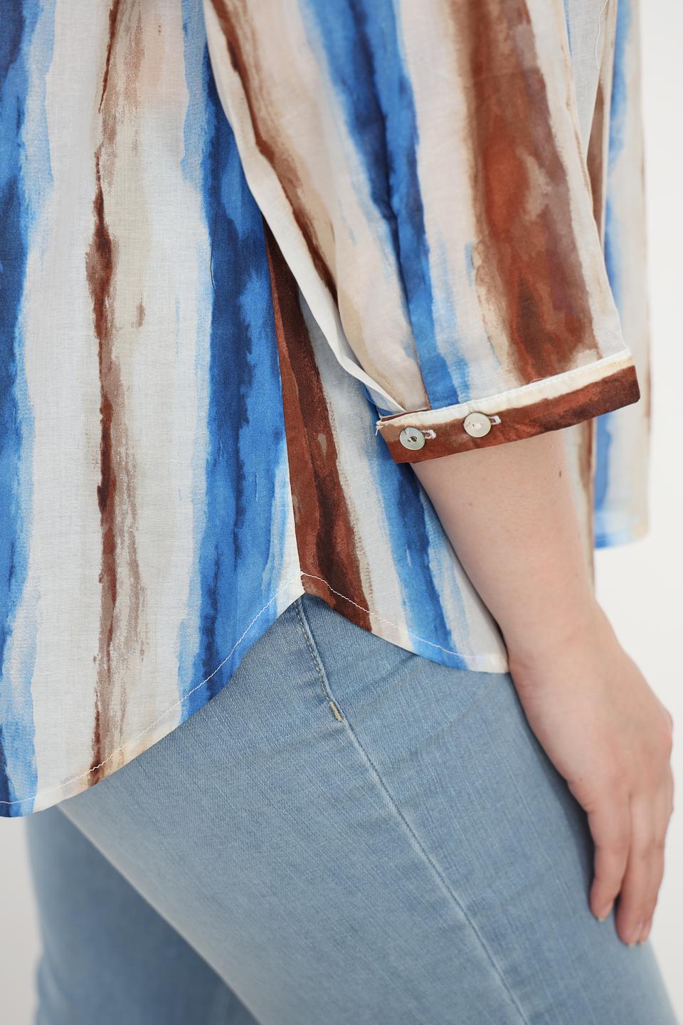 Блуза Via Appia полоска DUE