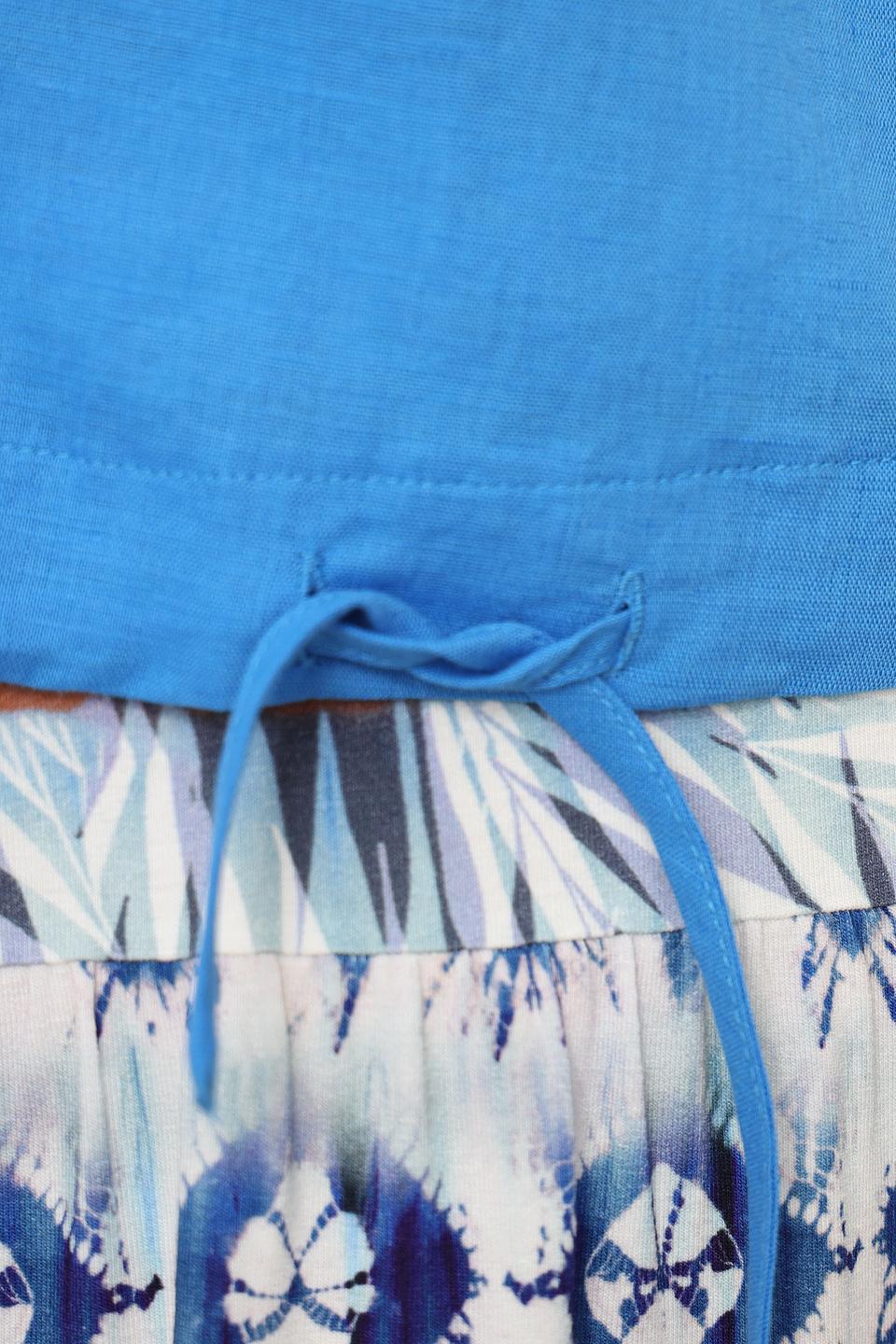 Блуза Via Appia DUE голубая