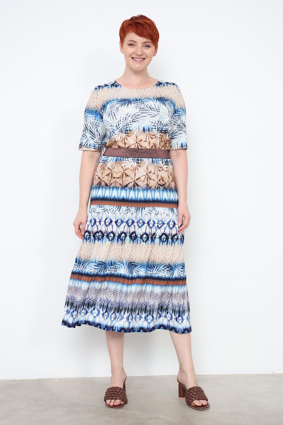 Юбка Via Appia DUE с принтом