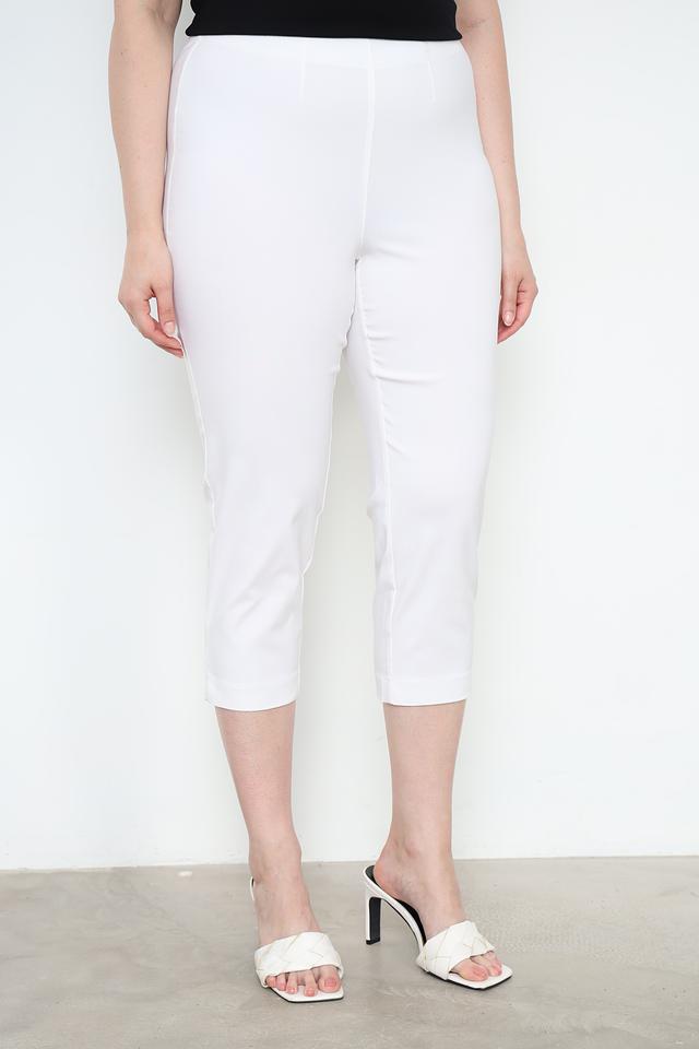 Брюки капри Via Appia DUE белые