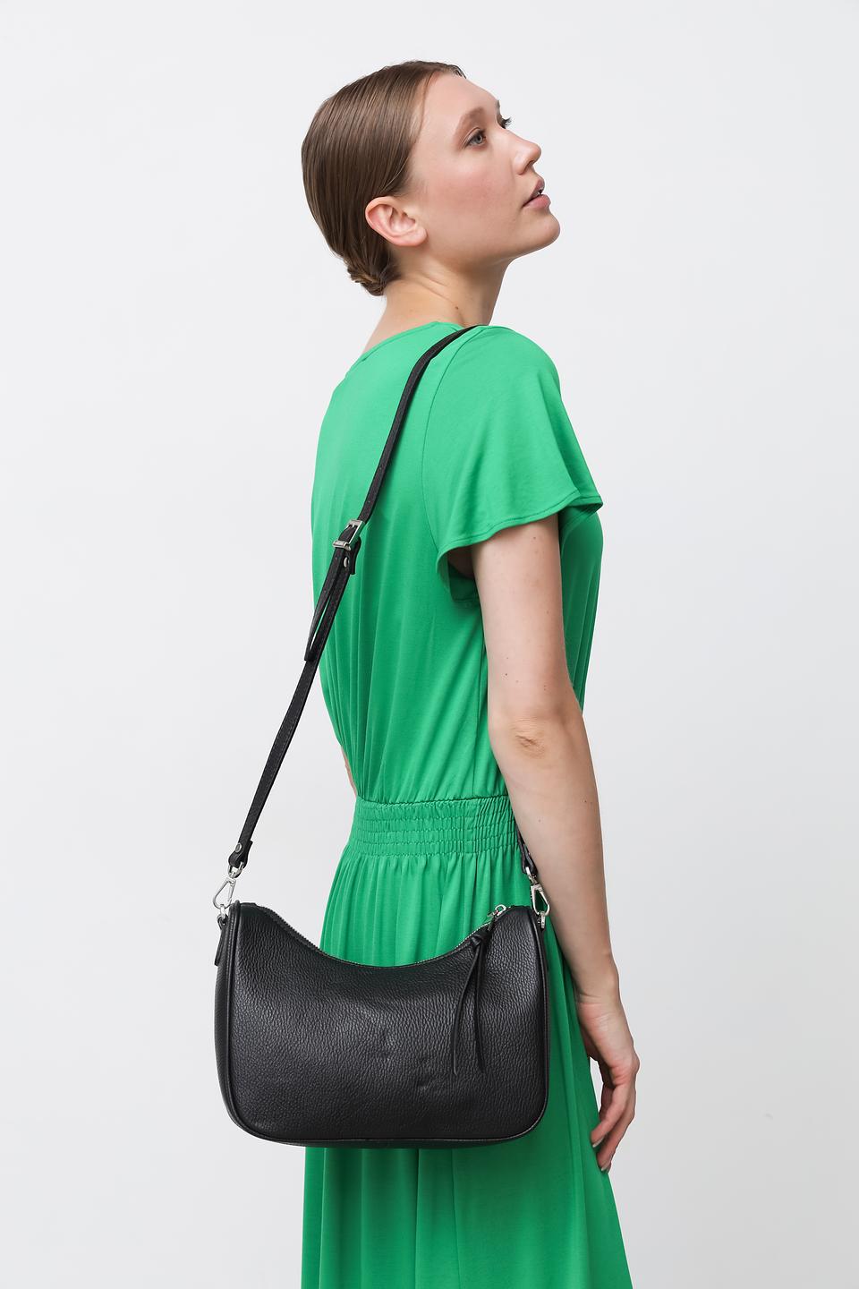 Сумка Ripani женская чёрная на цепочке