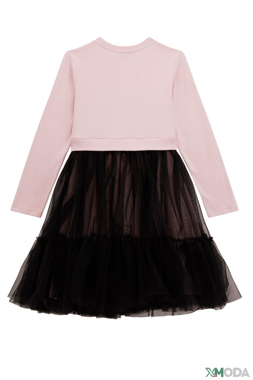 Платье Guess с юбкой-пачкой, розовое