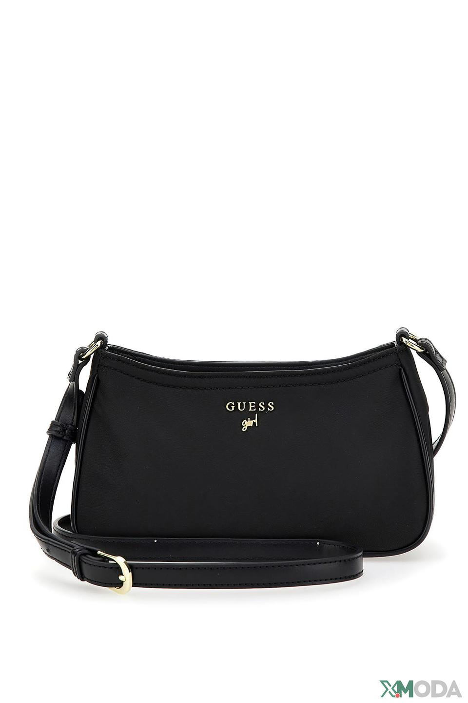 Guess чёрная сумка через плечо