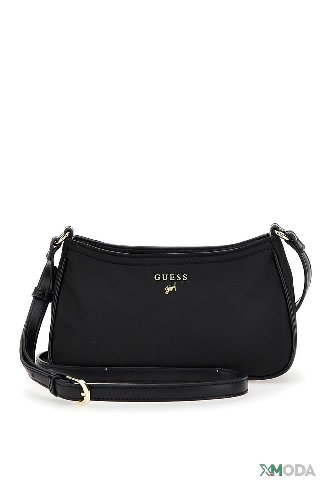 Guess чёрная сумка через плечо