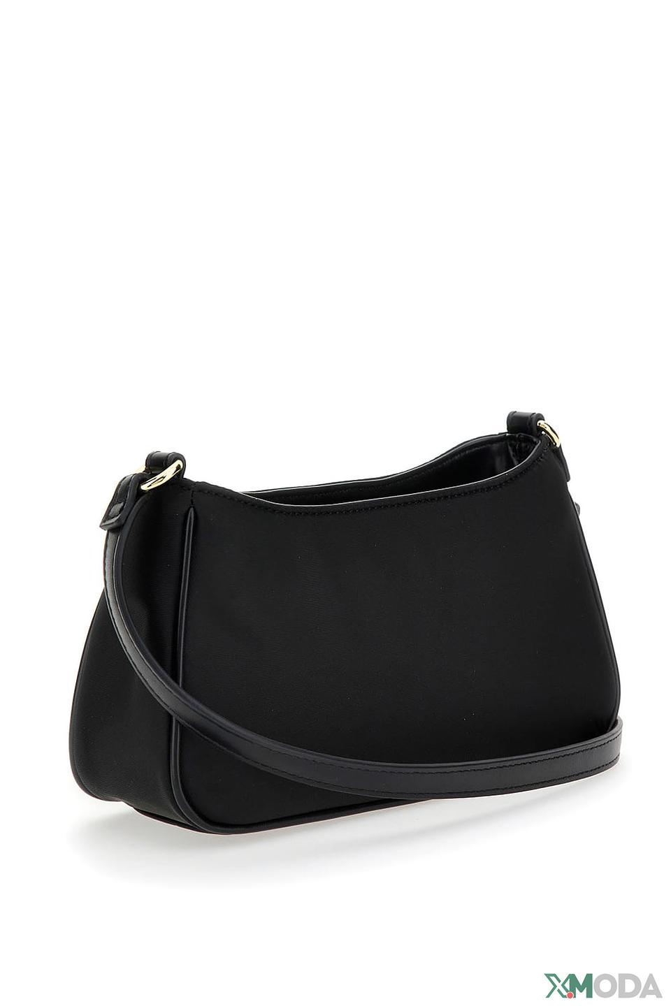 Guess чёрная сумка через плечо