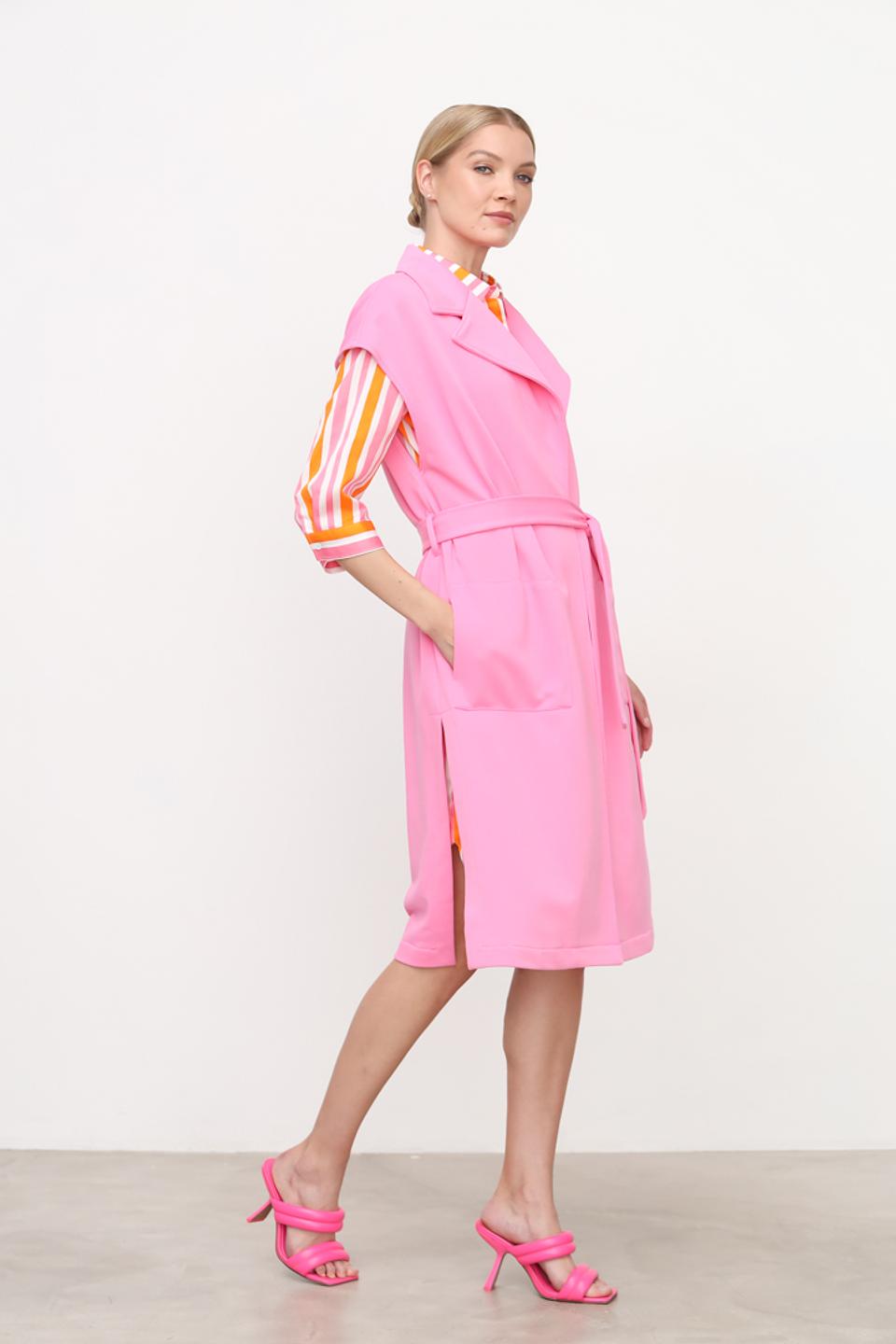 Жакет You Just White фуксия