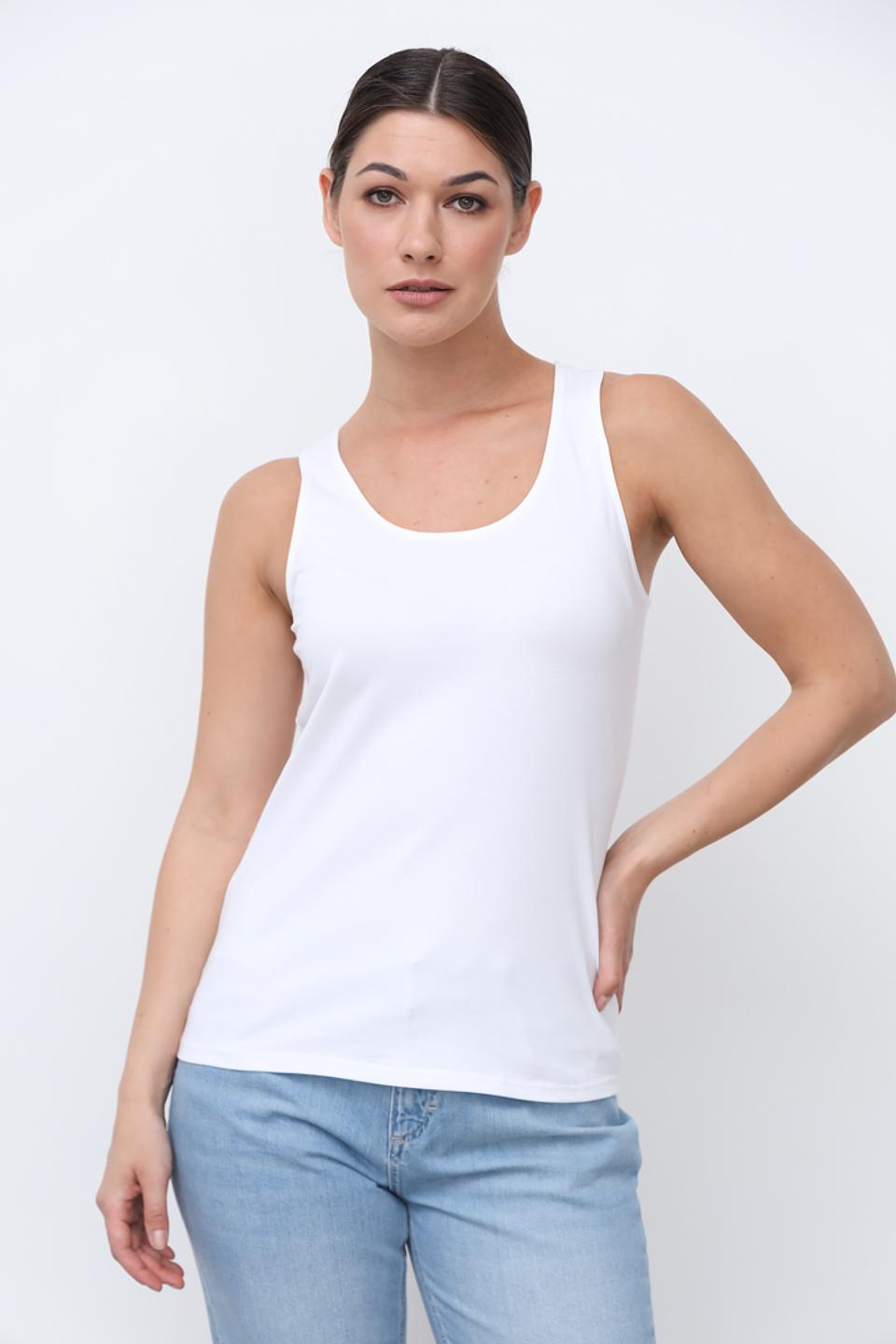 Топ You Just White базовый белый