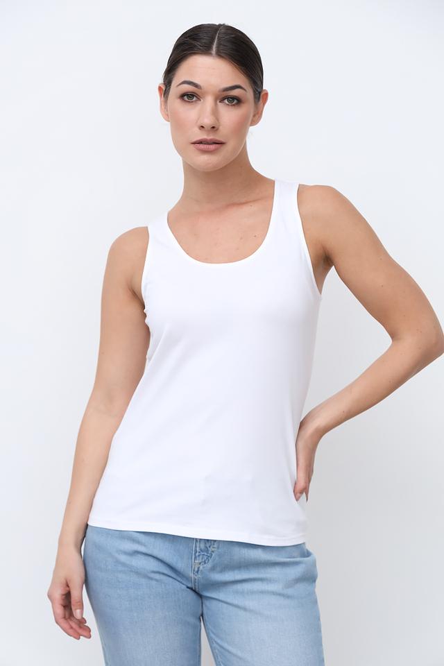 Топ You Just White базовый белый