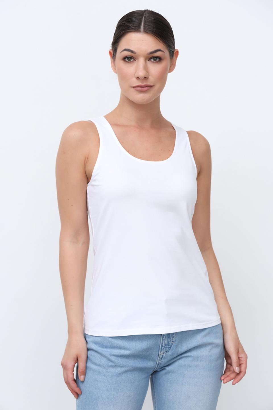 Топ You Just White базовый белый