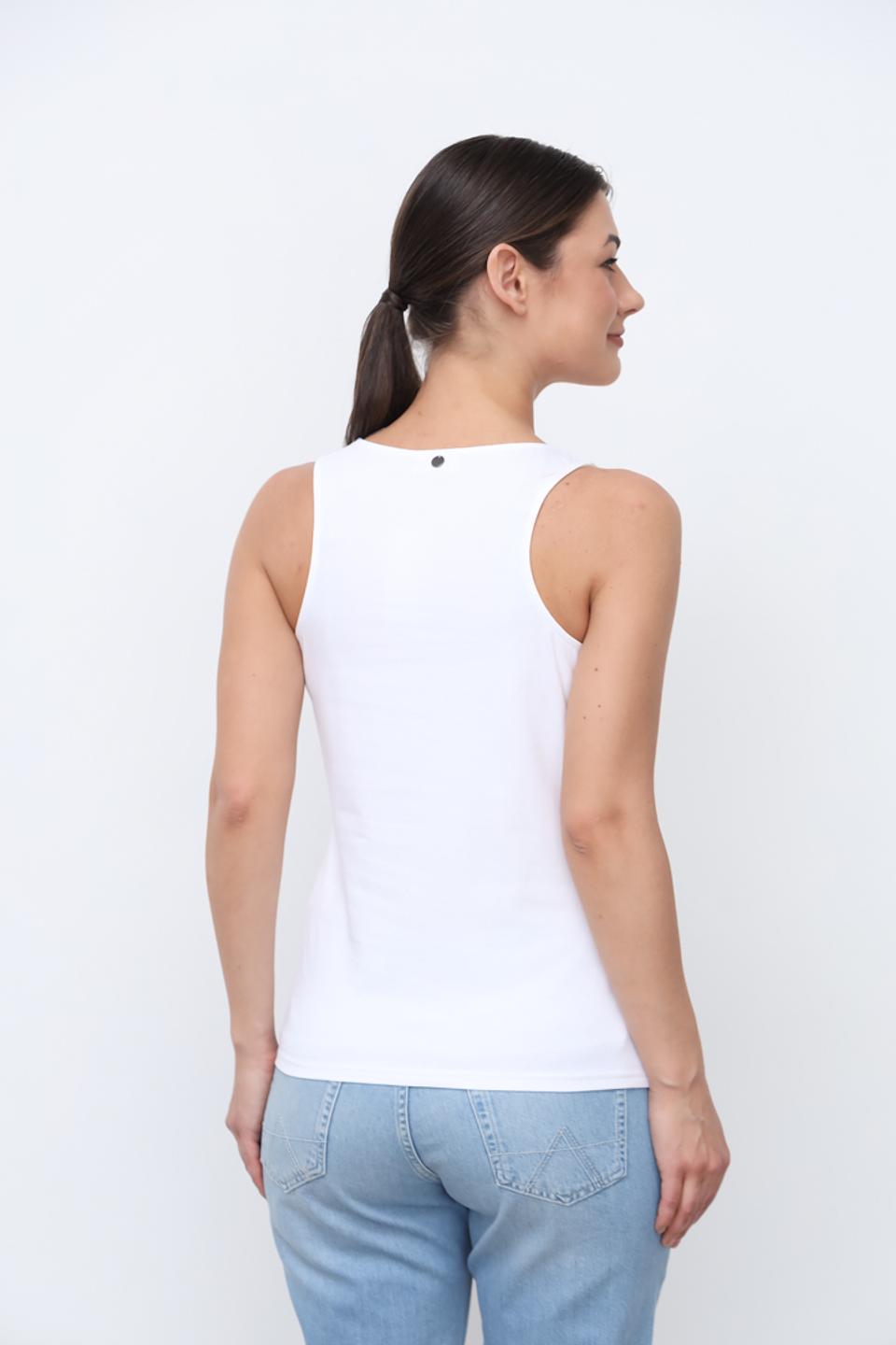 Топ You Just White базовый белый