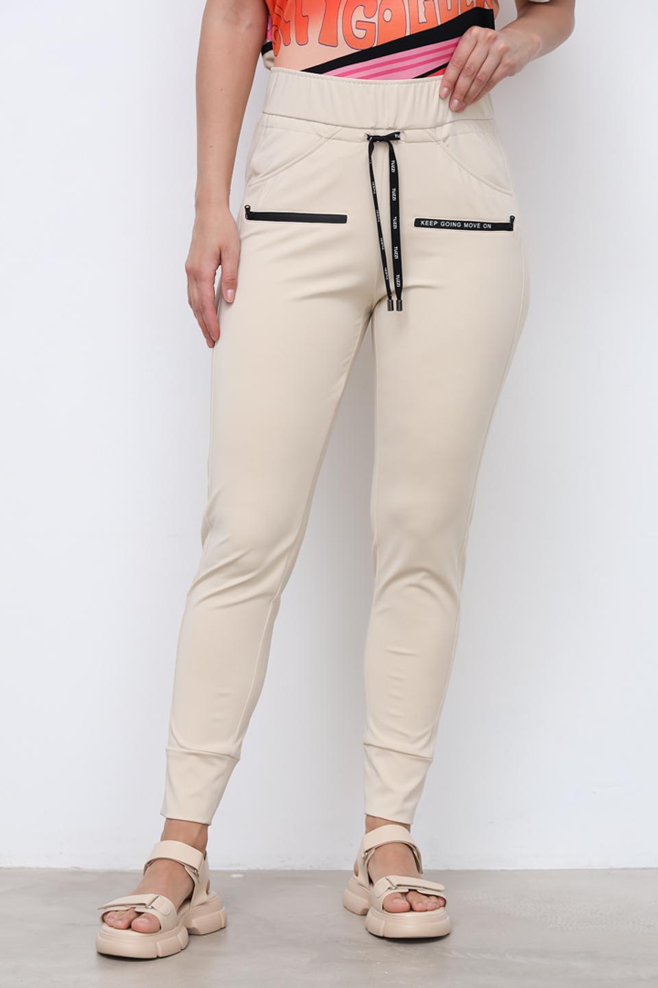Брюки Tuzzi бежевые спортивные