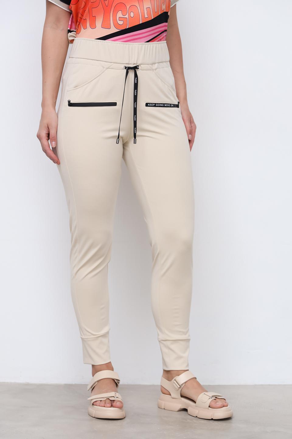 Брюки Tuzzi бежевые спортивные