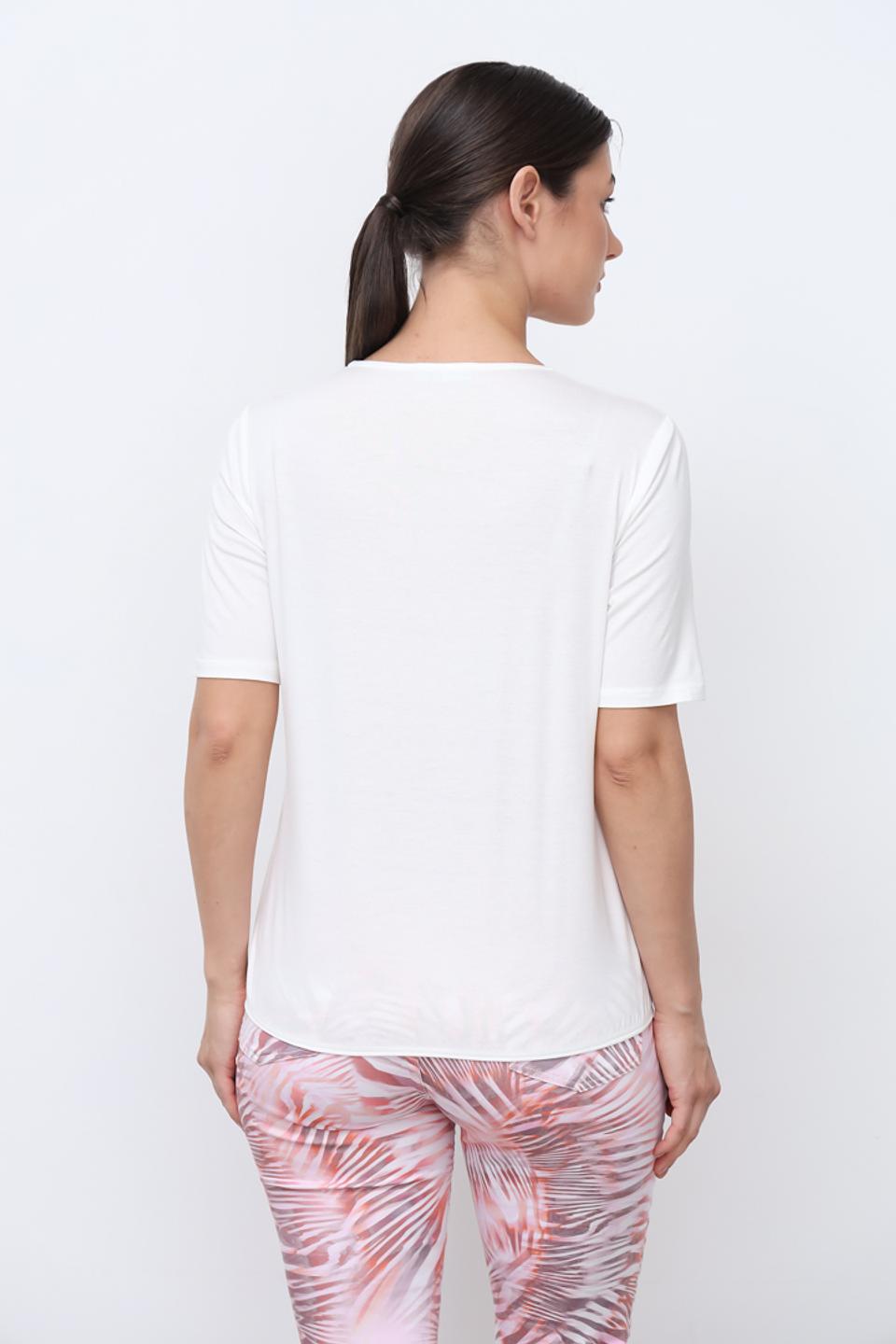 Блуза Frank Walder с завязками белая