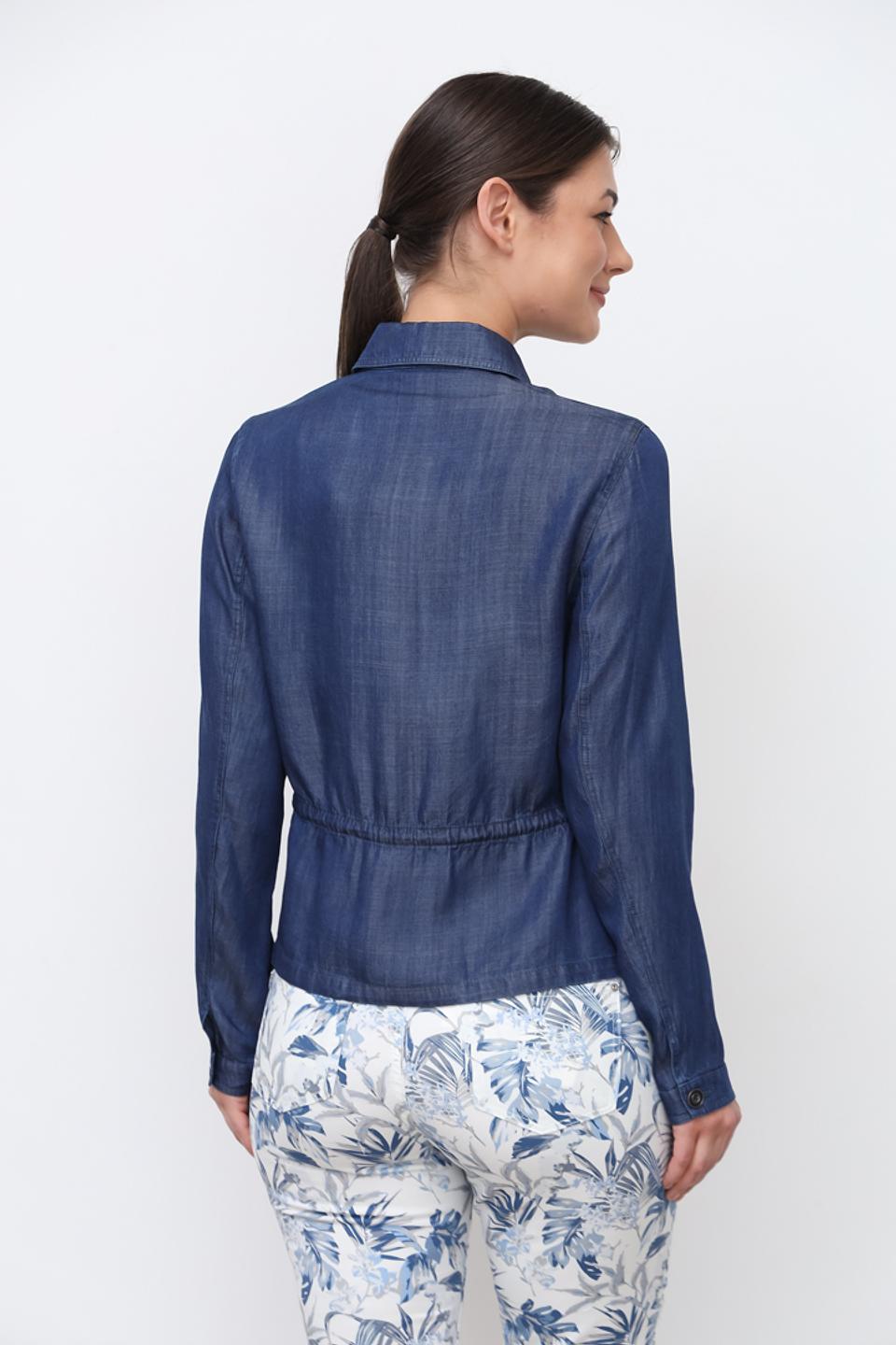 Жакет Lebek джинсовый синий