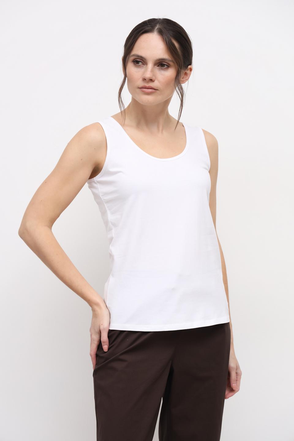 Топ Oui женский белый